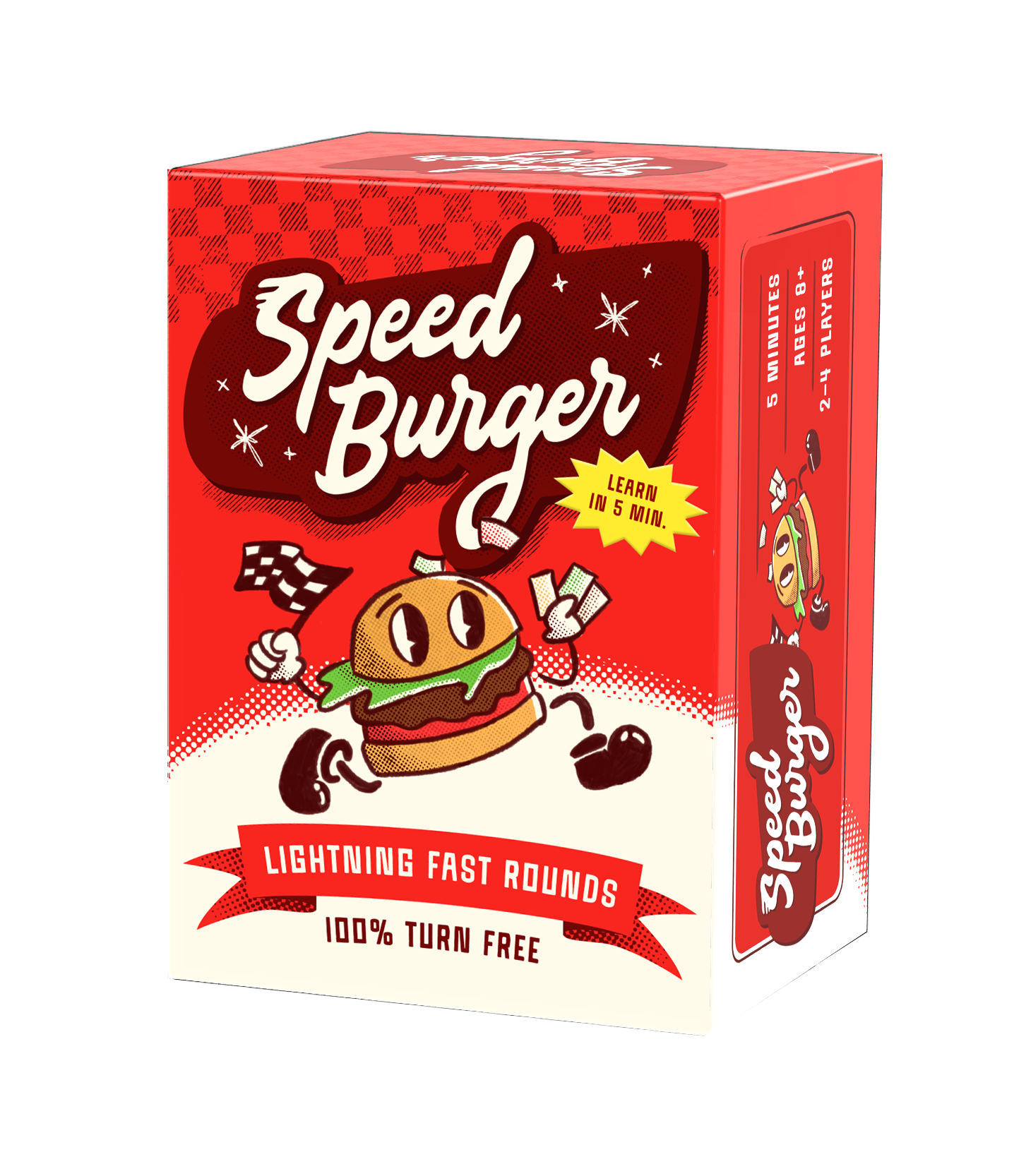 Speed Burger card game box